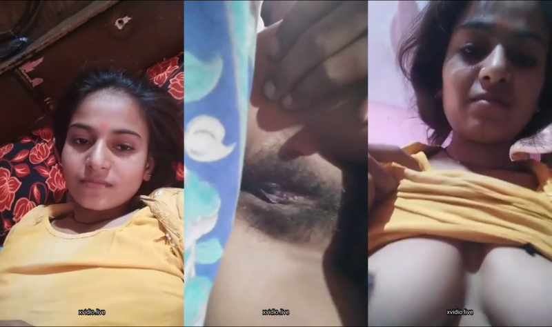 Cute desi girl tight pussy and boobs