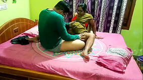 Sexy IT Engineer Sunita Get Fucked and Creampied in Saree with Student