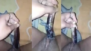 Horny Girl Fingering Masturbating And Tasting Her Own Cum