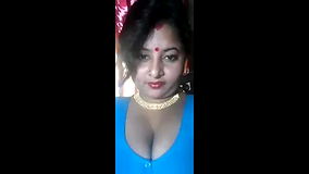 Superhorny Bigboob Tanker Boudi Fingering