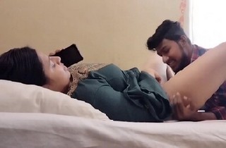 Desi Bengali Bhabi Romancing Wid Young Lover
