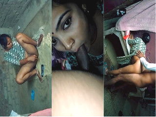 Desi Bihari Wife Blowjob and Fucking