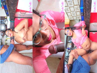 Sexy Pinki Bhabhi Blowjob and Fucking