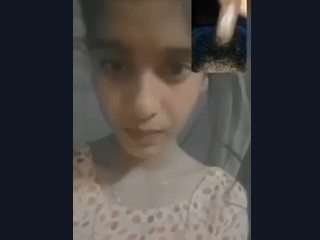 Gf Fingering on video call