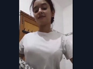 Beautiful desi girl in bathroom