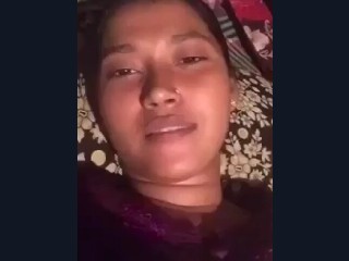 Horny Village Mal Showing Boobs and Wet Pussy
