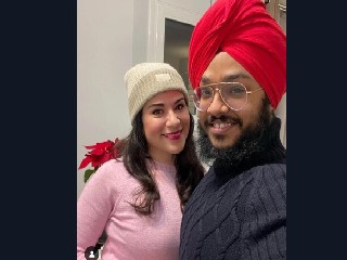 Punjabi Sardar ji fucking his foreigner wife