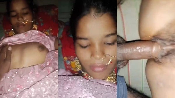 Village young couple ka desi suhagrat sex video