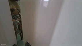 Caught My Stepsister Naked in the Bathroom, Fucked Her Hard Till Cum in Her Pussy