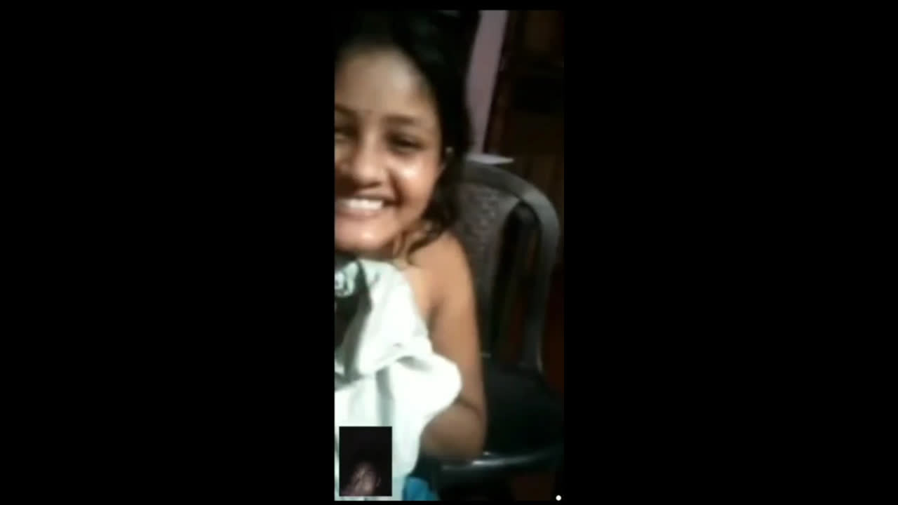 Desi shy gf Showing her big tits too quick during vc with her bf