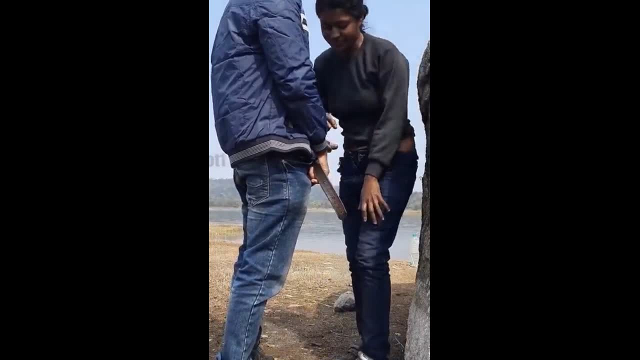 Desi lovers outdoor fuck